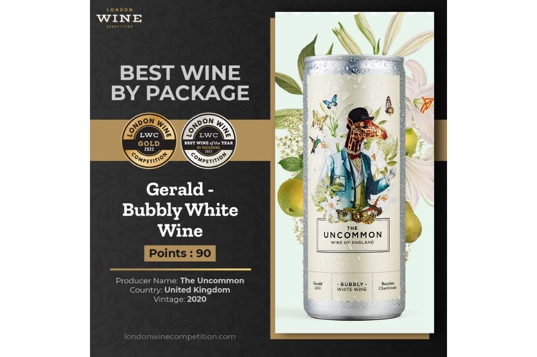 Image: The Uncommon Wine - “Best Wine of the Year by Packaging” at the London Wine Competition - 2022