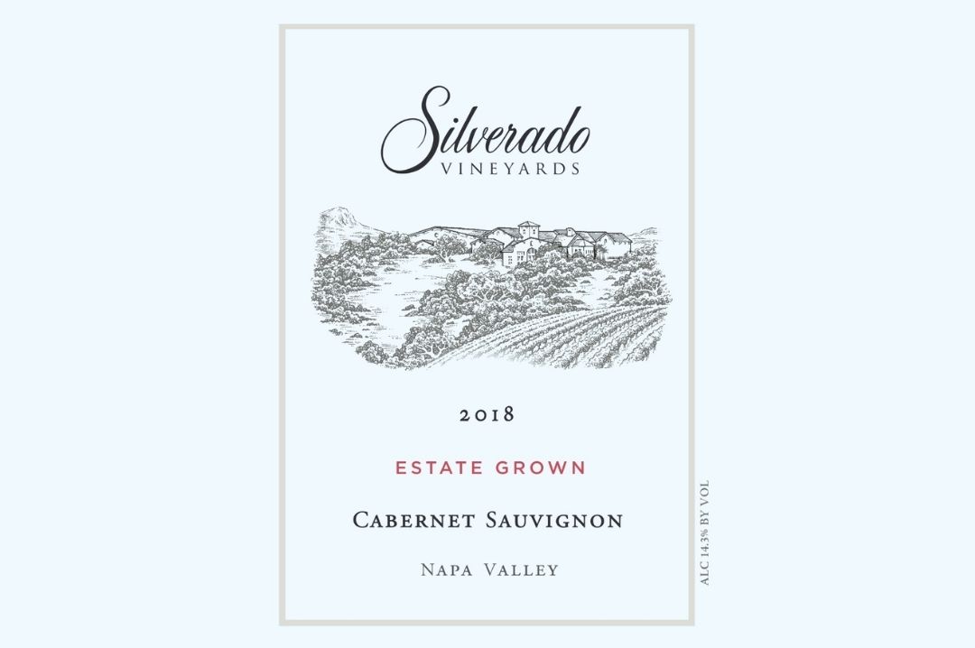 Silverado Vineyards Estate Grown Cabernet Sauvignon silverado_vineyards_label