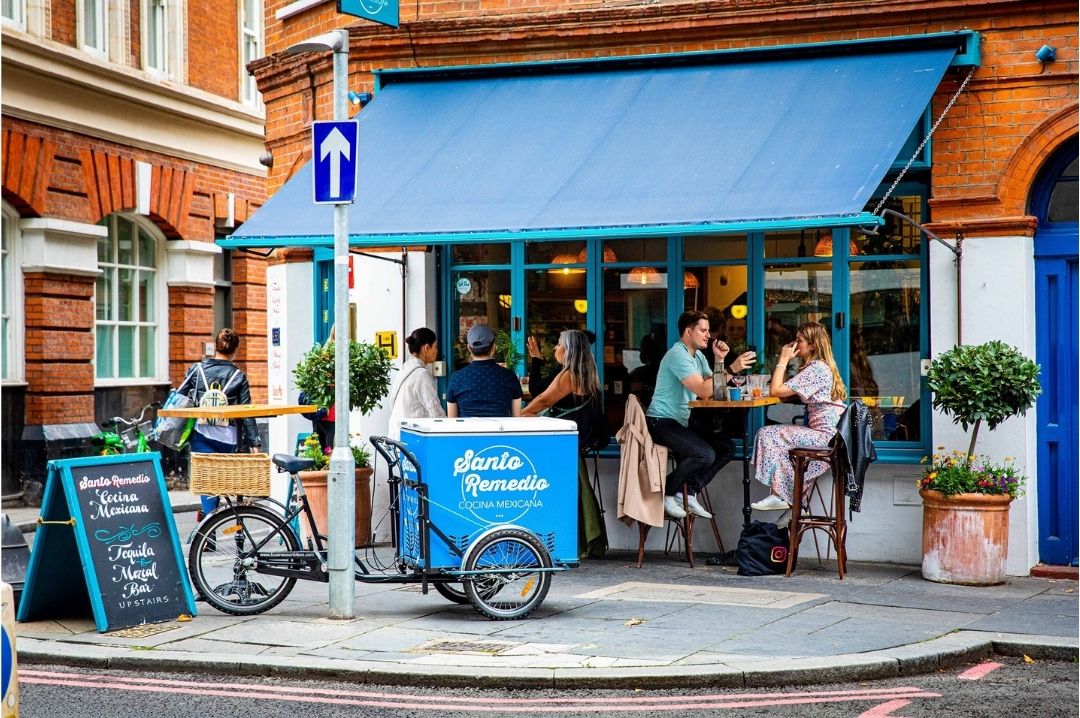 Street view of Santo Remedio santoremedio_london