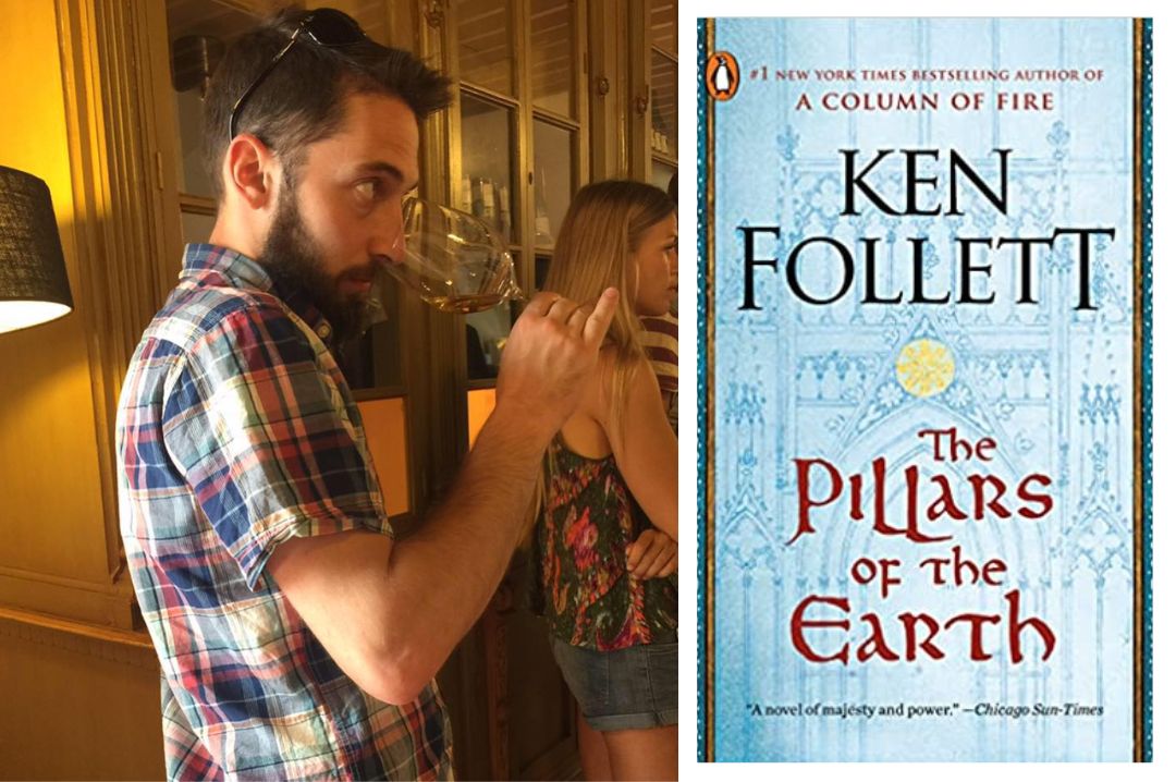 Giordano Ghiraldotti Favourite Book -  "Pillars of the Earth"