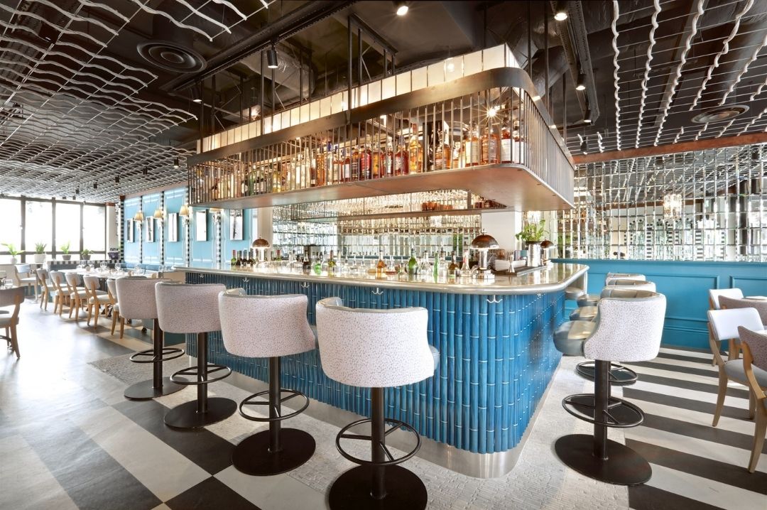Modern setting at Kanishka kanishka london