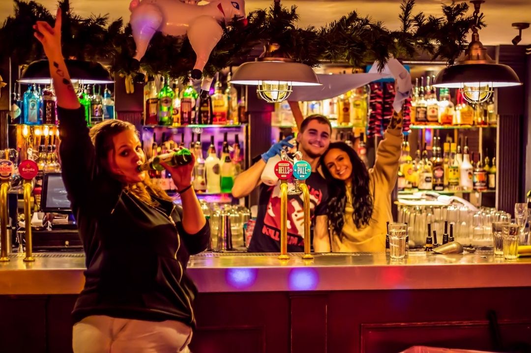 Happy Hour Beers Simmons Bar London