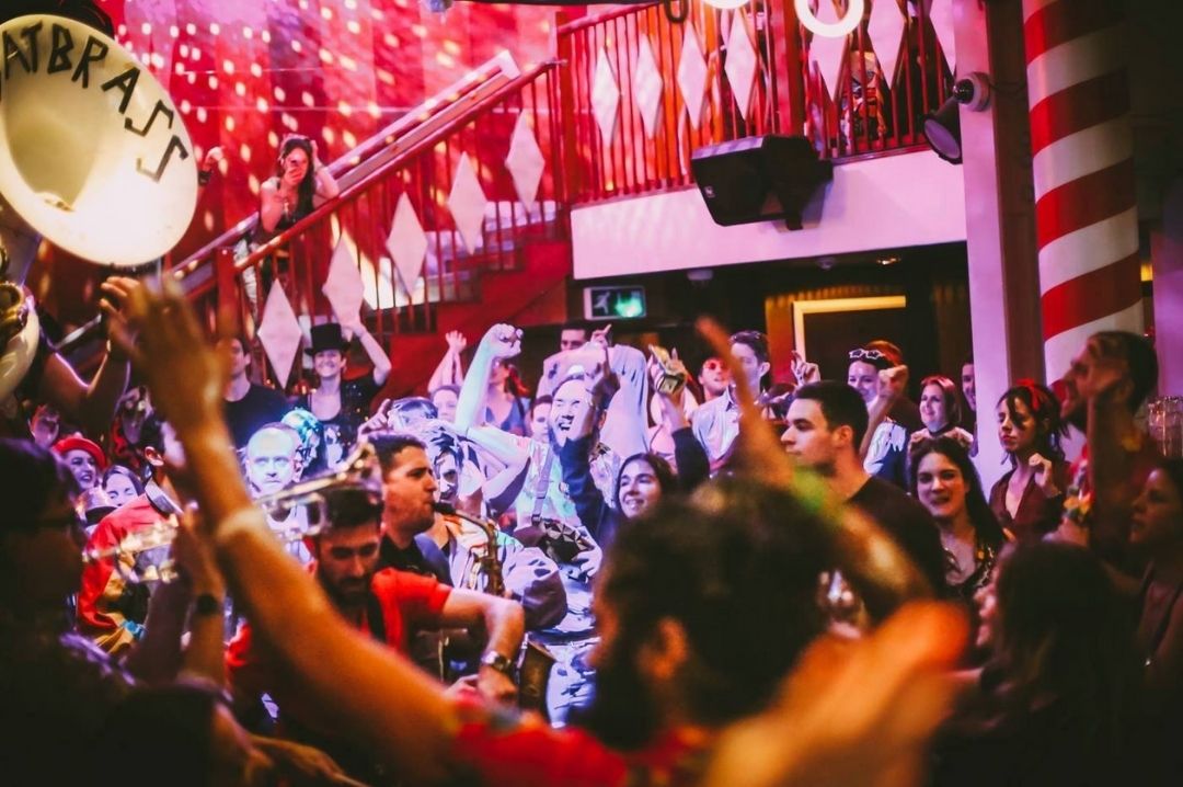 A Circus Party at Trapeze Trapeze Bar London