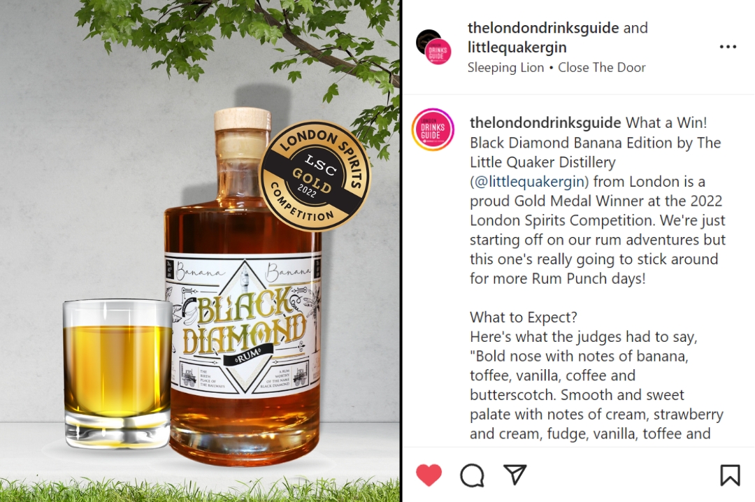 Instagram Page of London Drinks Guide Instagram Page of London Drinks Guide