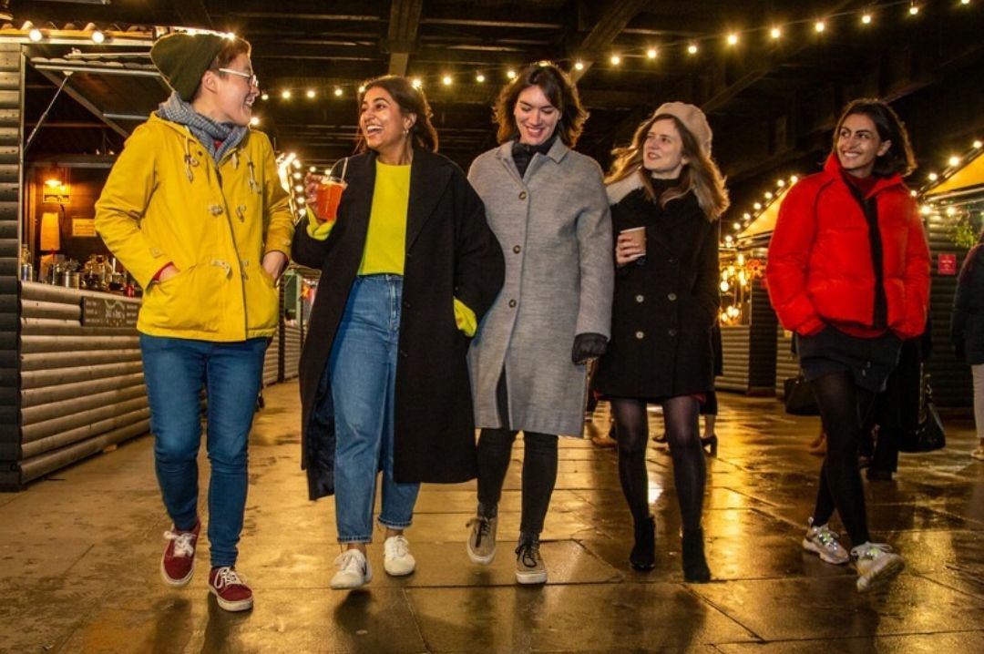 Group Christmas outing at Southbank Centre Southbank Centre London