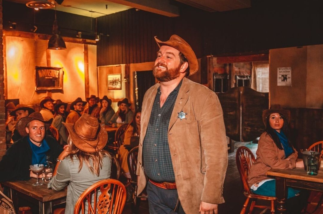 Cowboys in London? Moonshine Saloon