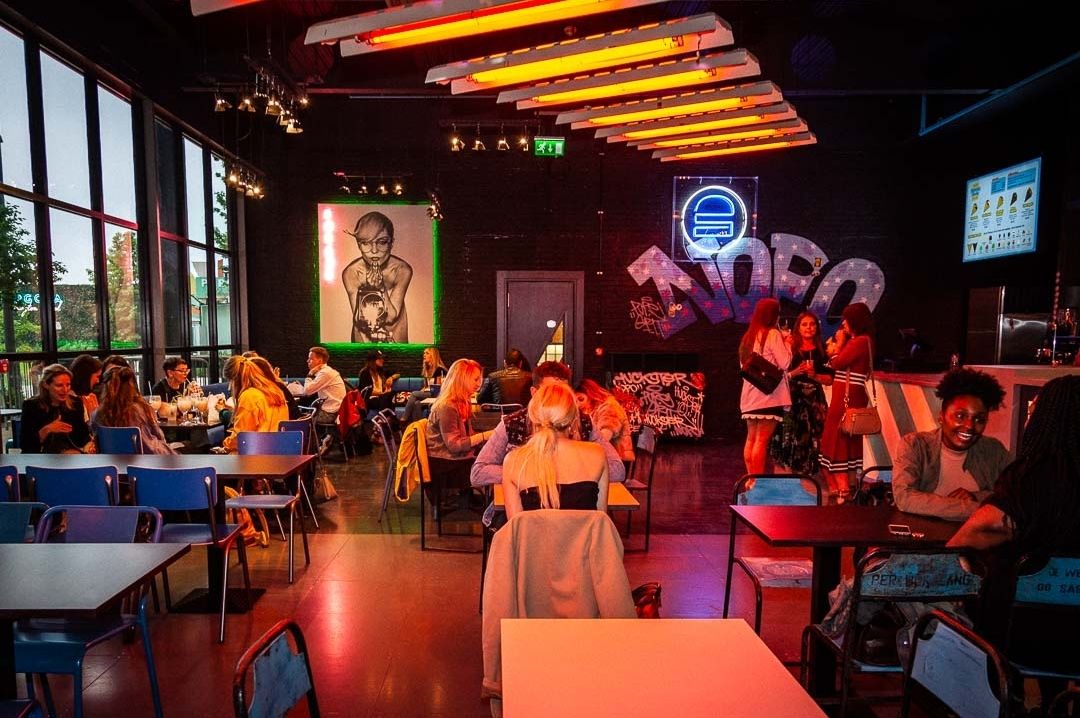 Huckster's hip interior Huckster London