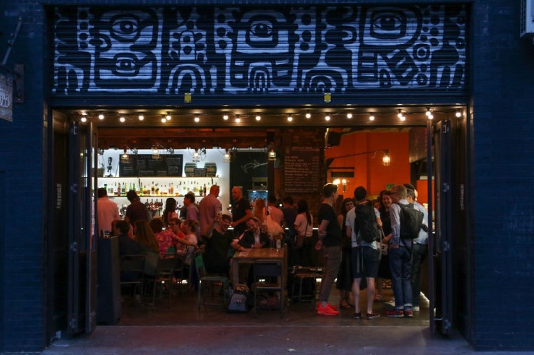 Graffiti everywhere The Doodle Bar
