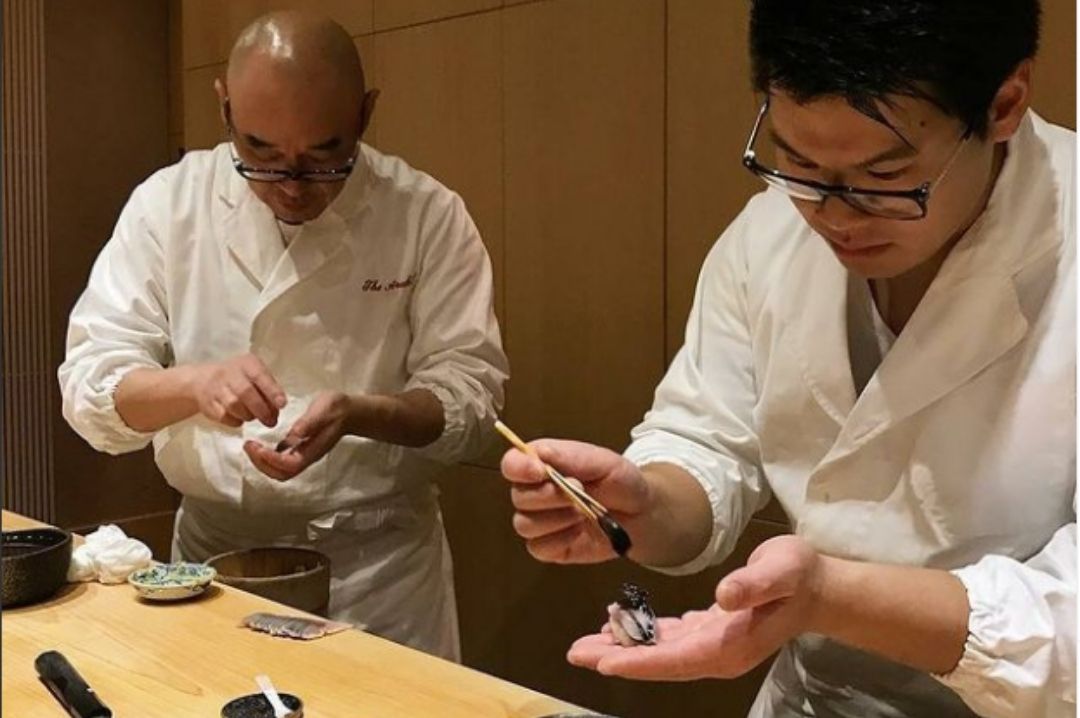 Chef Mitshiro Araki at The Araki The araki london