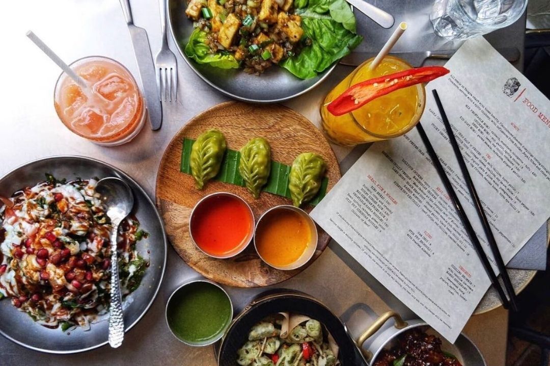 Indo-Chinese cuisine at Fatt Pundit Fatt Punit london
